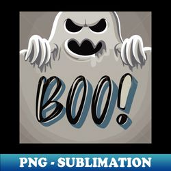 funny ghost boo halloween - Instant Sublimation Digital Download - Bold & Eye-catching
