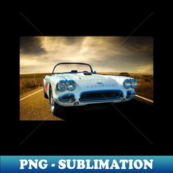 1961 Corvette Roadster - Exclusive Sublimation Digital File - Spice Up Your Sublimation Projects