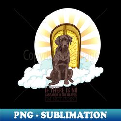 Labrador Dog in the sky - Aesthetic Sublimation Digital File - Transform Your Sublimation Creations