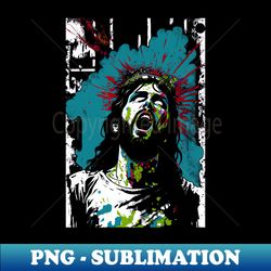 Zombie Jesus - Elegant Sublimation PNG Download - Unleash Your Creativity