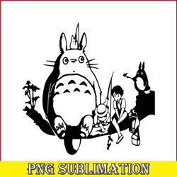 Totoro and friends png