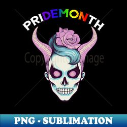 Pride Month Demon - PriDE MONth Demon - Premium Sublimation Digital Download - Vibrant and Eye-Catching Typography