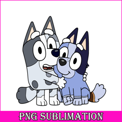 Muffin and bluey png