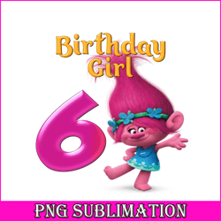 Birthday girl 6 png