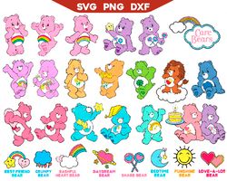 care bears svg bundle, care bears svg png, care bears clipart, care bears png