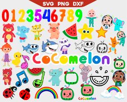 CoComelon Bundle SVG, Disney CoComelon Svg, CoComelon Svg Silhouette