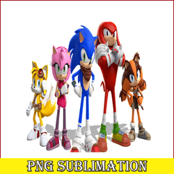 Sonic and friends png