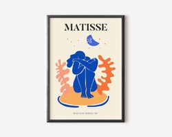 Henri Matisse Exhibition Poster, Famous Gallery Wall Art Print, Boho Art Print Floral Wall Decor, Garden, Scenery Nature