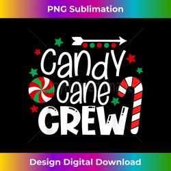 candy cane crew christmas xmas love candy boys girls kids - classic sublimation png file - infuse everyday with a celebratory spirit