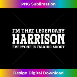 Harrison Personal Name Funny Harrison - Urban Sublimation PNG Design - Immerse in Creativity with Every Design