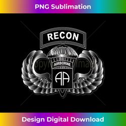 82nd Airborne Recon T- (Back) - Crafted Sublimation Digital Download - Ideal for Imaginative Endeavors