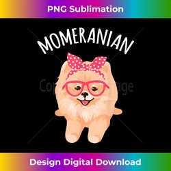 Funny Pom Pomeranian Mom - Sublimation-Optimized PNG File - Craft with Boldness and Assurance