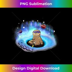 Fun Ketamine space sloth in the k hole black hole anesthesia - Sublimation-Optimized PNG File - Craft with Boldness and Assurance