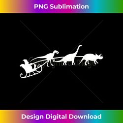 Cute Santa Sleigh with Dinosaurs Christmas Pajama Gift - Chic Sublimation Digital Download - Infuse Everyday with a Celebratory Spirit