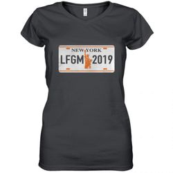 New York LFGM 2019 Shirt Women&8217s V-Neck T-Shirt