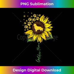 Golden Mom Sunflower Golden Retriever Lover Gifts Dog Mama - Classic Sublimation PNG File - Tailor-Made for Sublimation Craftsmanship