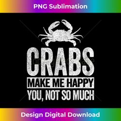 Crab Lover Funny Crab Quote Retro - Edgy Sublimation Digital File - Pioneer New Aesthetic Frontiers