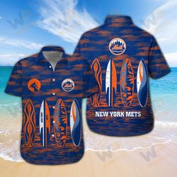New York Mets Hawaiian Shirt and Shorts 265 L1MTH1891