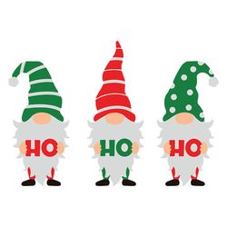 Gnomes ho ho ho Svg, Gnomes clipart, Christmas Gnomes Svg, Merry Christmas Svg, Holidays Gnomes Svg, Digital download