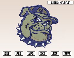 Georgetown Hoyas Mascot Embroidery Designs,NCAA Embroidery,Logo Sport Embroidery,Sport Embroidery,Digital Download