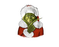 Grinch Christmas SVG, christmas svg, grinch svg, grinchy green svg, funny grinch svg, cute grinch svg, santa hat svg 120