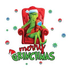 Merry Grinchmas Svg, Grinch Christmas Svg, Grinch Clipart, Santa Grinch Svg, The Grinch Svg, Cartoon Svg