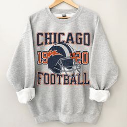 Chicago Football Sweatshirt, Vintage Bear Football Crewneck, Retro Chicago Football Shirt, Chicago Football Gift, Bear S