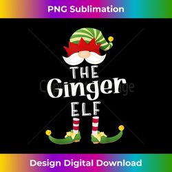 Ginger Elf Group Christmas Funny Pajama Party - Bohemian Sublimation Digital Download - Challenge Creative Boundaries