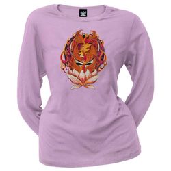 Grateful Dead &8211 Phoenix Rising SYF Lilac Ladies Long Sleeve