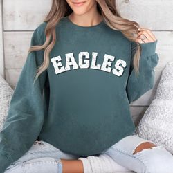 Comfort Colors Eagles Sweatshirt, Eagles Crewneck, Philly Sweatshirt, Philly Shirt,Comfort Colors Philadelphia Shirt,Phi