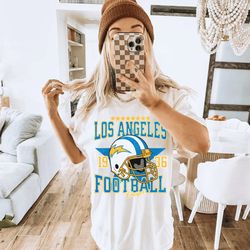 Comfort Colors LA Charger Shirt, Los Angeles Football Shirt, Los Angeles Football Sweatshirt, Charger Football shirt, LA