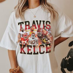 Comfort Colors Travis Kelce Shirt, Kansas City Football Shirt, Kelce Jersey, Travis Kelce Tshirt, Travis Kelce Sweatshir