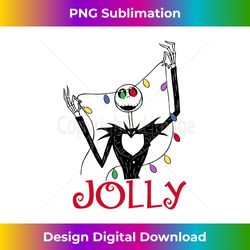 Disney The Nightmare Before Christmas Jack Jolly Long Sleeve - Futuristic PNG Sublimation File - Elevate Your Style with Intricate Details