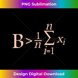 Be Greater Than Average Funny Math Red  X-mas Edition - Crafted Sublimation Digital Download - Ideal for Imaginative Endeavors