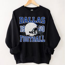 Dallas Football Sweatshirt, Cowboys Sweatshirt, Dallas Football Shirt, Vintage Dallas Football Sweatshirt, Dallas Fan Gi