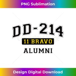 DD-214 US Army 11 BRAVO Alumni - Innovative PNG Sublimation Design - Chic, Bold, and Uncompromising