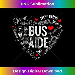 Bus Aide Matching Group Squad Back to School For Bus Team - Urban Sublimation PNG Design - Chic, Bold, and Uncompromising