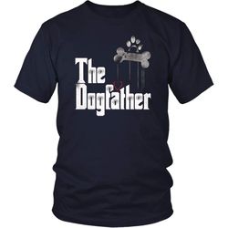 The Dogfather Boston Terrier Dog Dad Tshirt Father&8217s Day