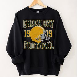 Green Bay Football Sweatshirt, Packers Crewneck, Vintage Style Green Bay Sweatshirt, Green Bay Football Sweater, Packers