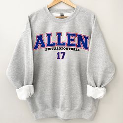 Josh Allen Sweatshirt, Buffalo Football Sweatshirt, Vintage Style Buffalo Sweatshirt, Josh Allen Shirt, Josh Allen Crewn