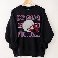 New England Football Sweatshirt, Vintage Patriot Football Crewneck, New England Football Shirt, New England Football Gif