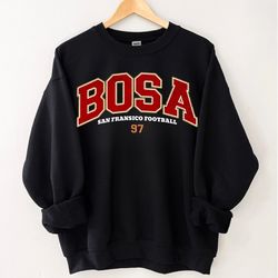 Nick Bosa San Francisco Football Sweatshirt, Vintage San Francisco Football Crewneck Sweatshirt, San Francisco T-Shirt,