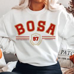 Nick Bosa San Francisco Football Sweatshirt, Vintage San Francisco Football Crewneck Sweatshirt, San Francisco T-Shirt,