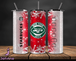 New York Jets Christmas Tumbler Png, NFL Merry Christmas Png, NFL, NFL Football Png 57