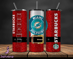 Miami Dolphins Christmas Tumbler Png, NFL Merry Christmas Png, NFL, NFL Football Png 84