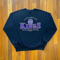 vintage sacramento basketball sweatshirt, kings 90s basketball graphic tee hoodie, retro for women and men basketball sw
