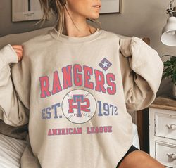 Vintage Texas Ranger Sweatshirt, Vintage Texas Baseball Crewneck Sweatshirt Shirt, Texas Baseball Sweatshirt, Ranger Shi