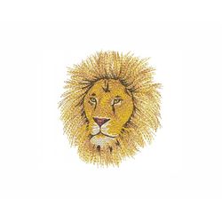 Lion Machine Embroidery Design. 4 Size. Animal Embroidery Design