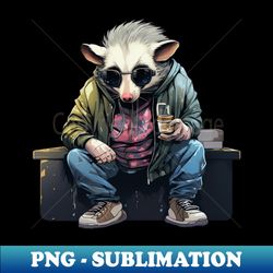 Urban Unemployed Opossum Vibe  Opossum Lovers - Stylish Sublimation Digital Download - Stunning Sublimation Graphics