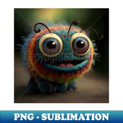 A Colorful and Cute Bug in The Meadow - Signature Sublimation PNG File - Vibrant and Eye-Catching Typography